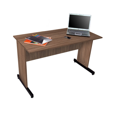 Escritorio sencillo para computadora color nogal